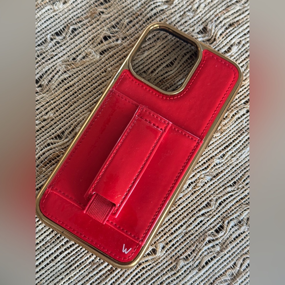 Walli Case iPhone 15 ProMax iPhone case / Red Radiance